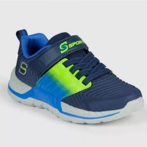 S Sport By Skechers Boys' Theo Sneakers Blue Size 6